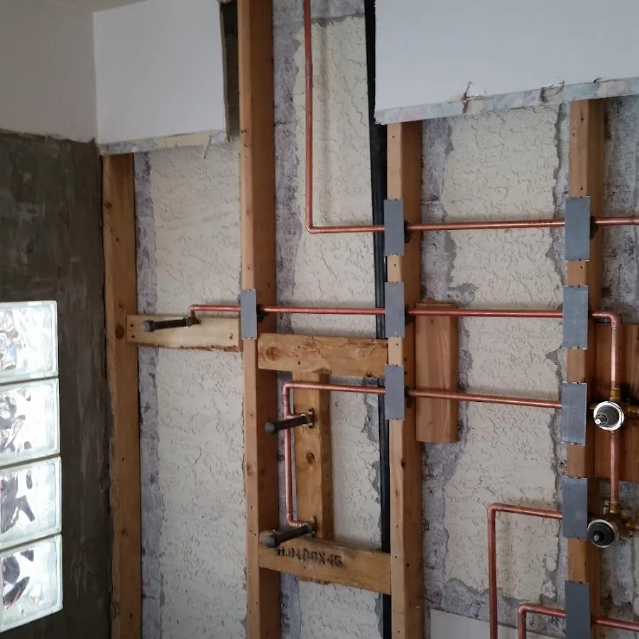 Copper pipe installation for Burst Pipe Repair in Portage